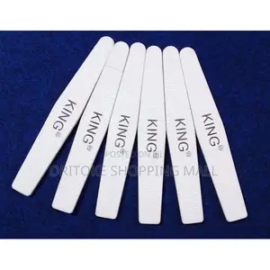 6 PCS Double Side Nail File King