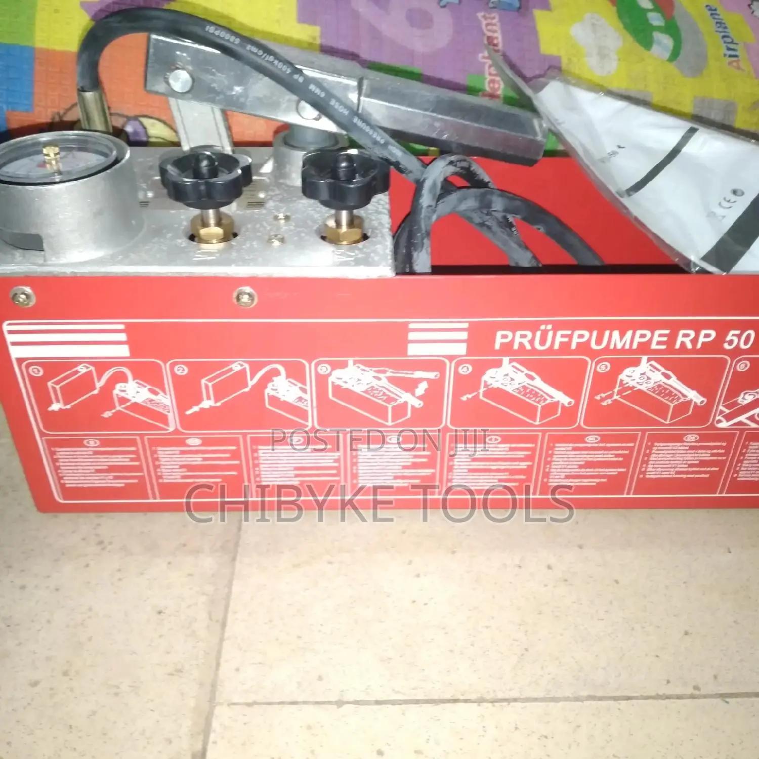 Hand Testing Bucket/Pump