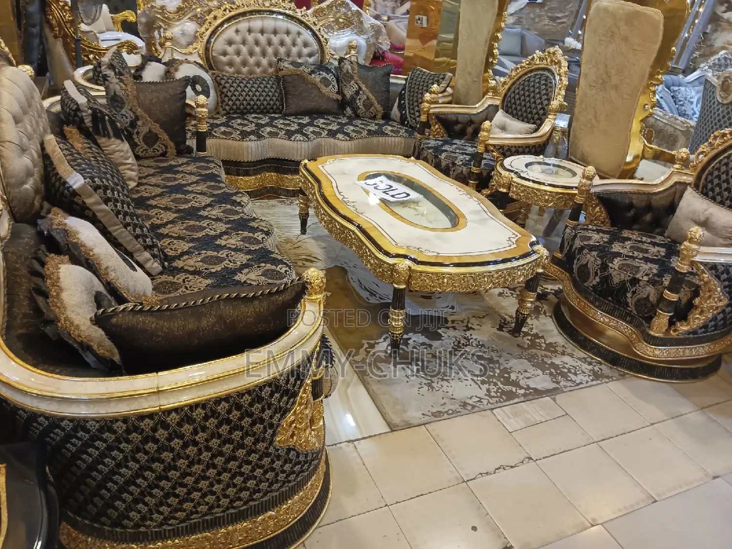 Italian Royal Sofa's Chair