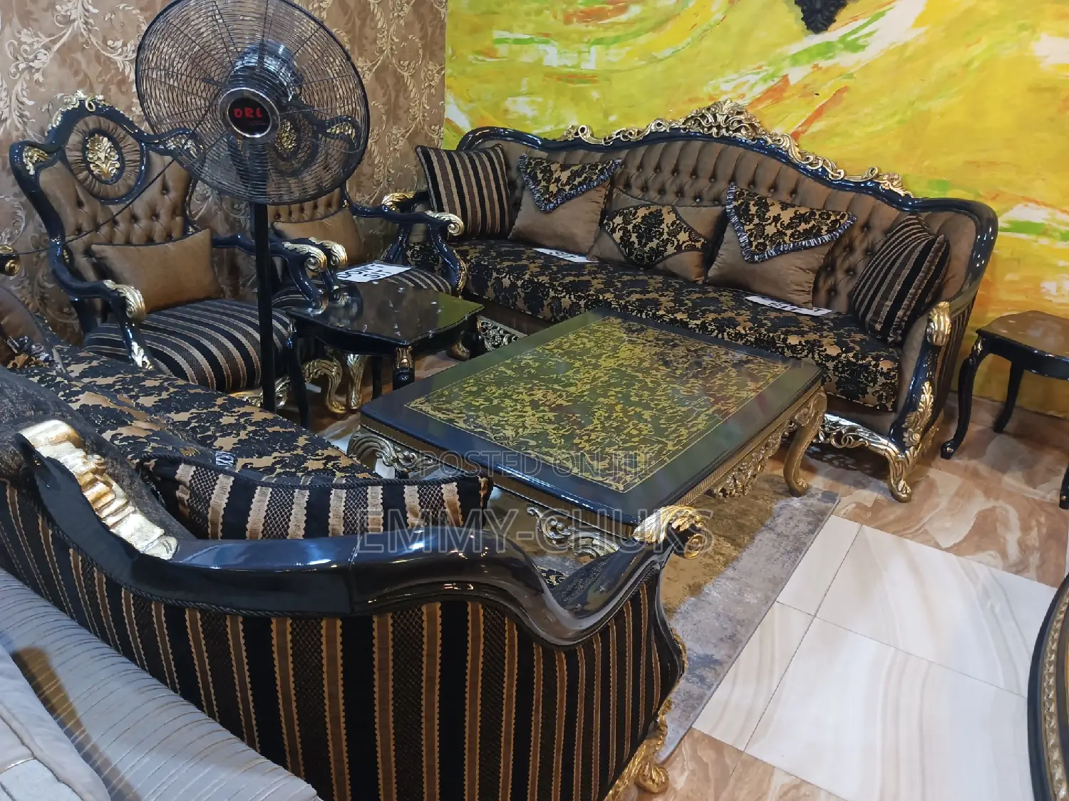 Complete Set 8 Seater Foreign Sofas