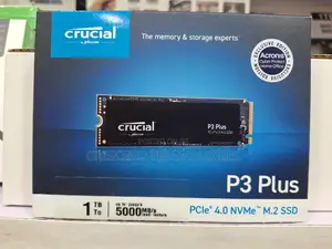 1tb Crucial P3 Nvme SSD Drive
