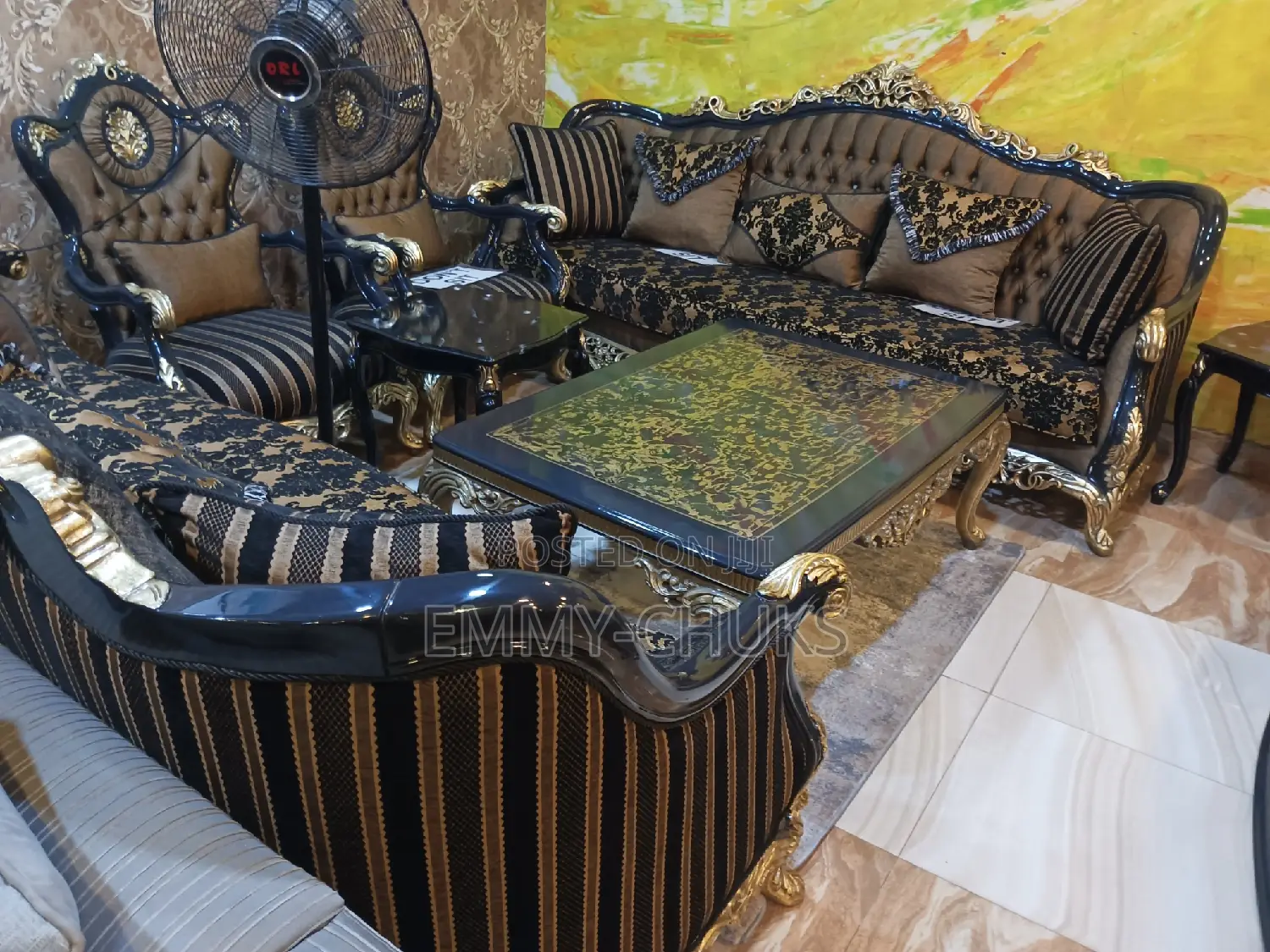 Exotic Luxury Turkey Set Sofas Chair