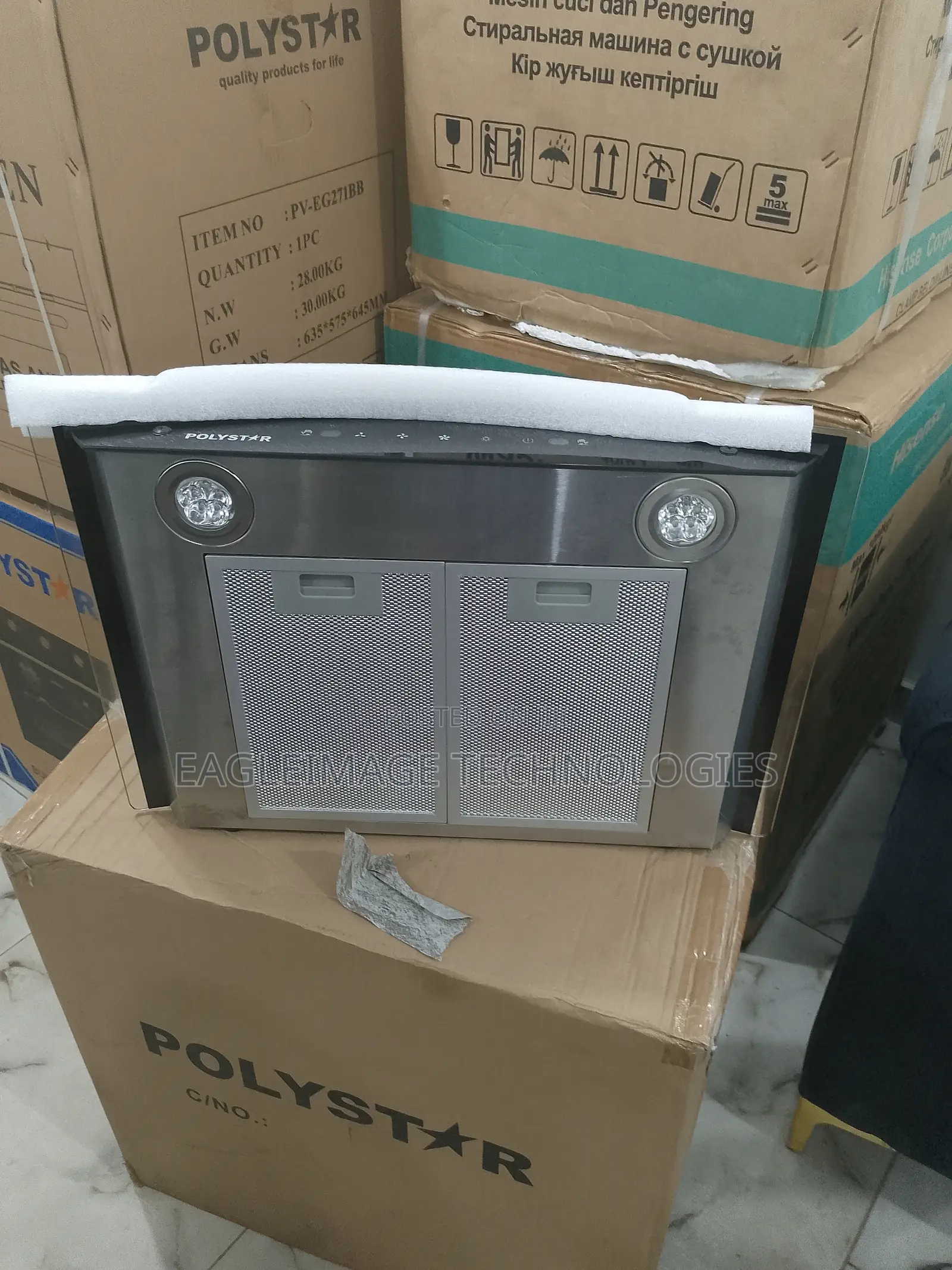 Best Choice Polystar 60cm Kitchen Range Hood Pv-6009bd