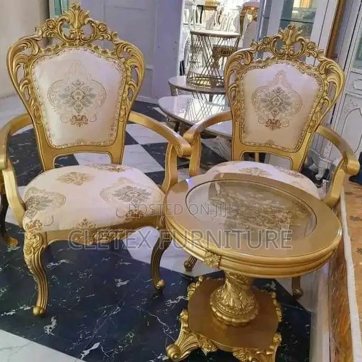 Royal Console Chair With Table