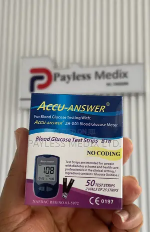 Accu-Answer Blood Sugar Test Strip