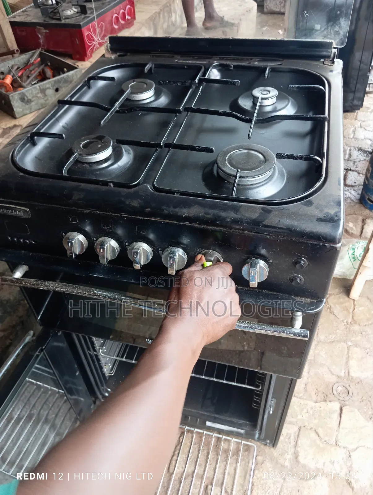 Neatly Used Standing Gas Cooker