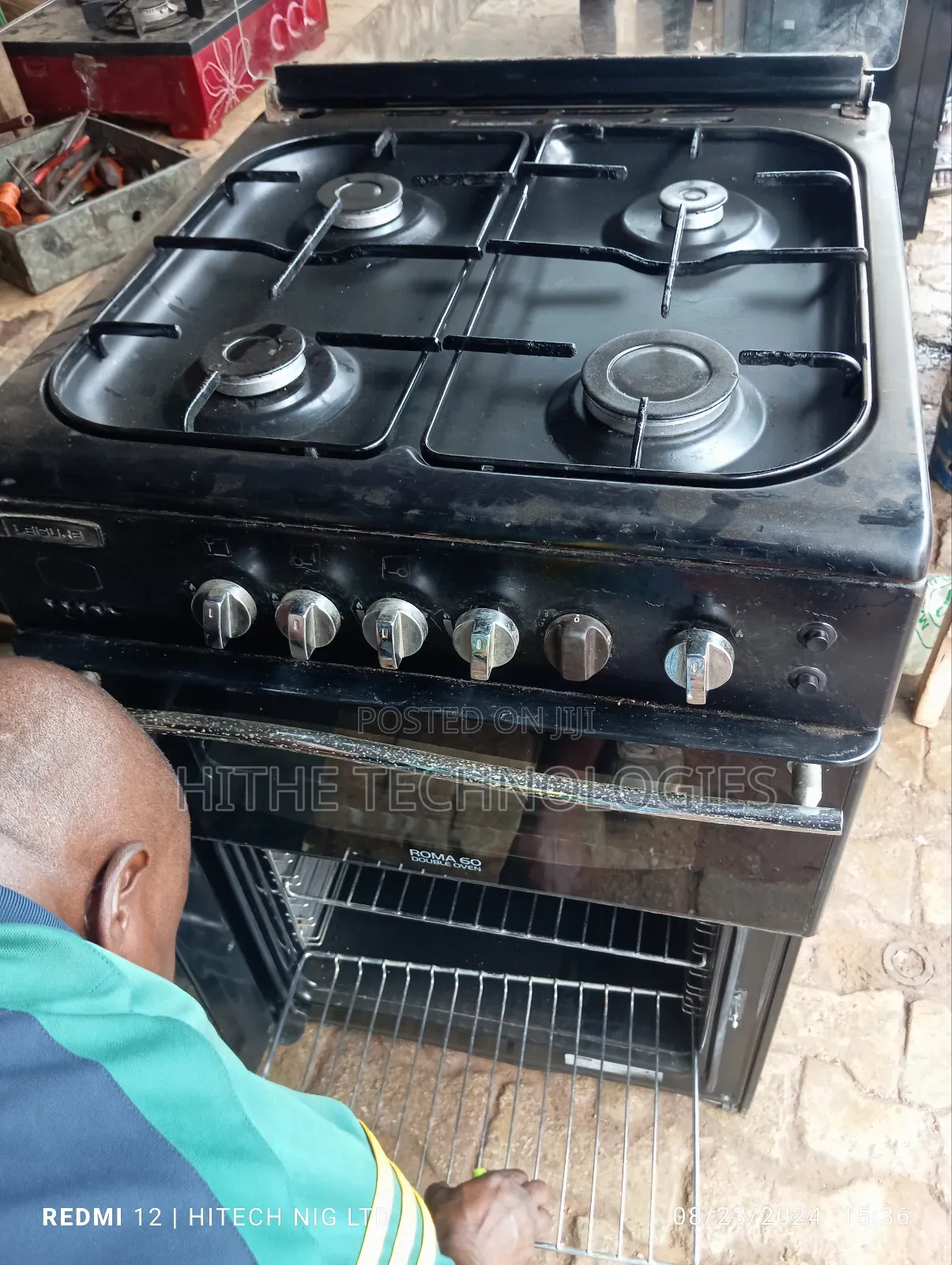 Neatly Used Standing Gas Cooker