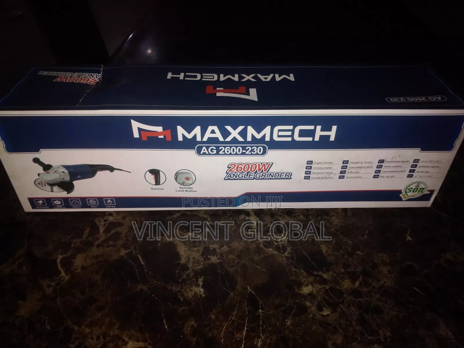 Maxmech Big Angle Grinder 2600-230
