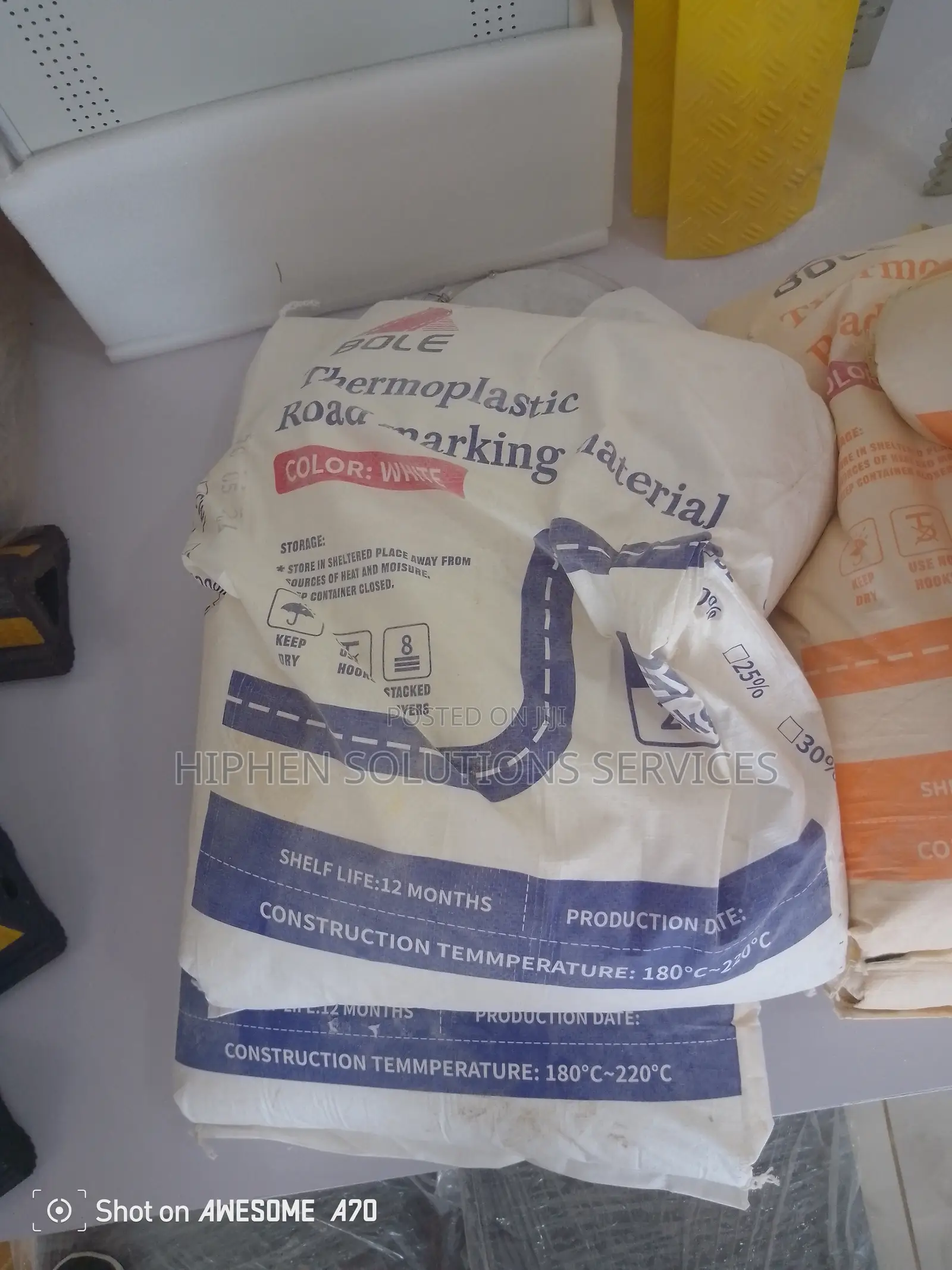 25kg White Classic Thermoplastic Road Marking Paint