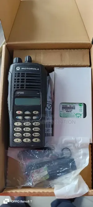 Motorola Gp380 VHF Radio Walkie Talkie Radio