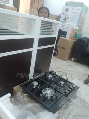 Newly Made Polystar 4 Burner Gas Hob Pv-Gt60g4 + Ignition