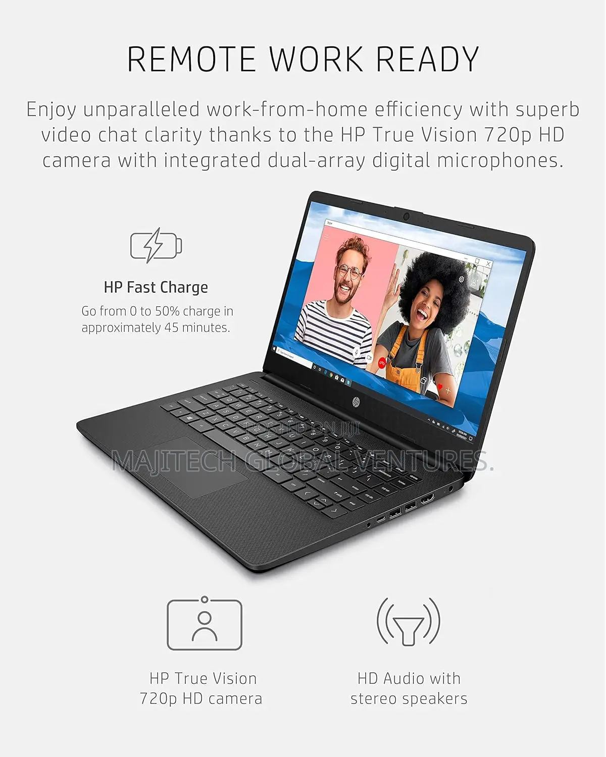 New Laptop HP 8GB Intel Core I3 HDD 1T