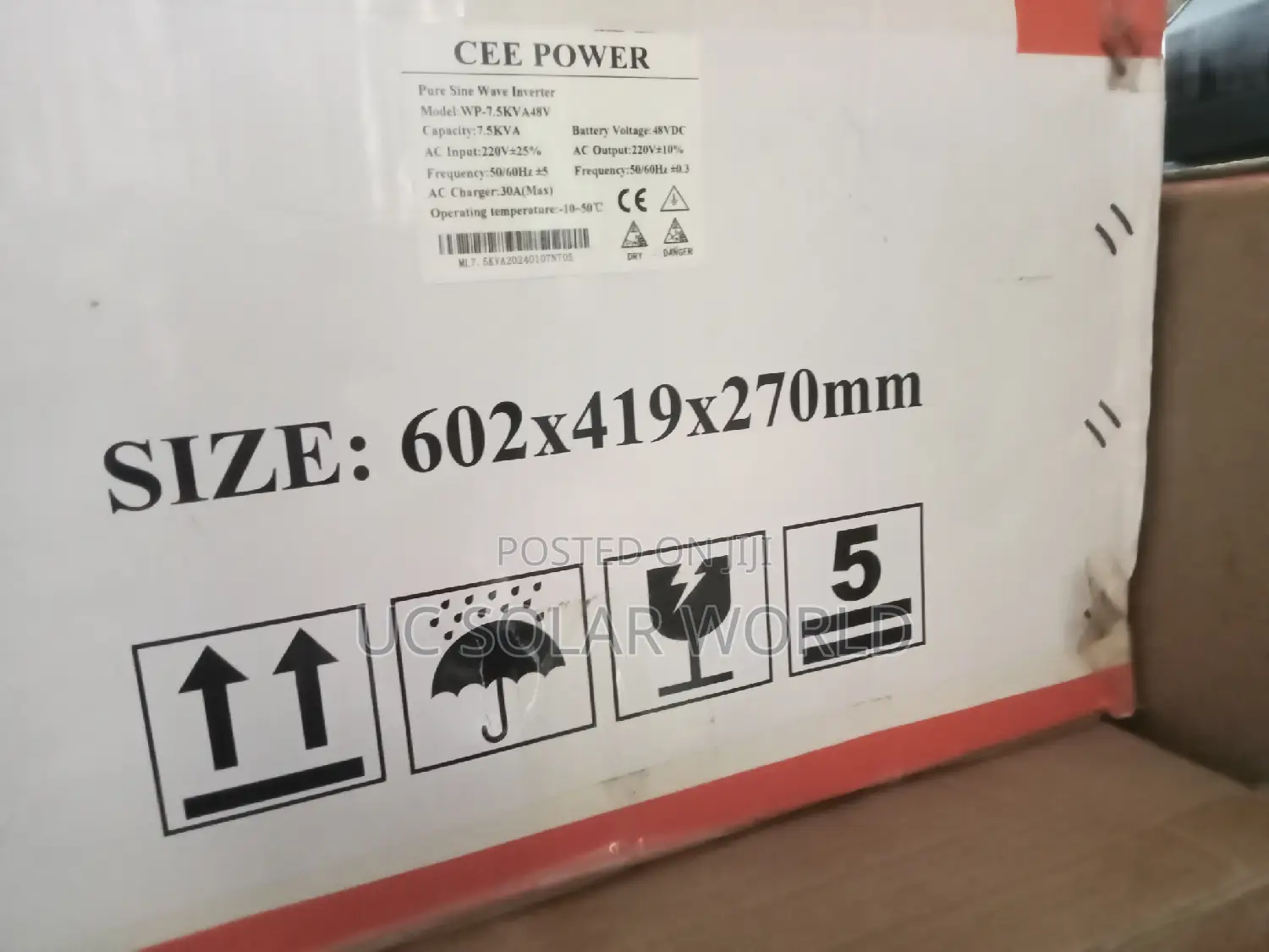 Cee Power 7.5kva 48V Inverter