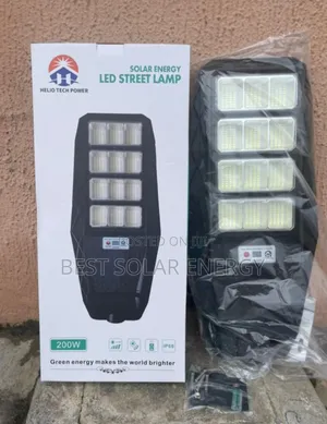 Solar Street Lamp 200w Much Available