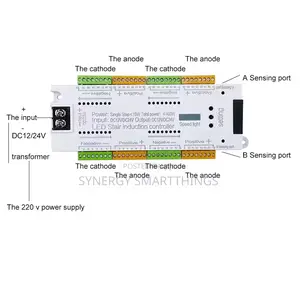 Staircase Light Controller+12v 300watts Power - Staircase