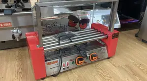Commercial Sausage Grill Hotdog Roller Machine