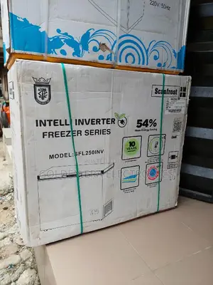 Scanfrost Inverter Freezer 250litrs