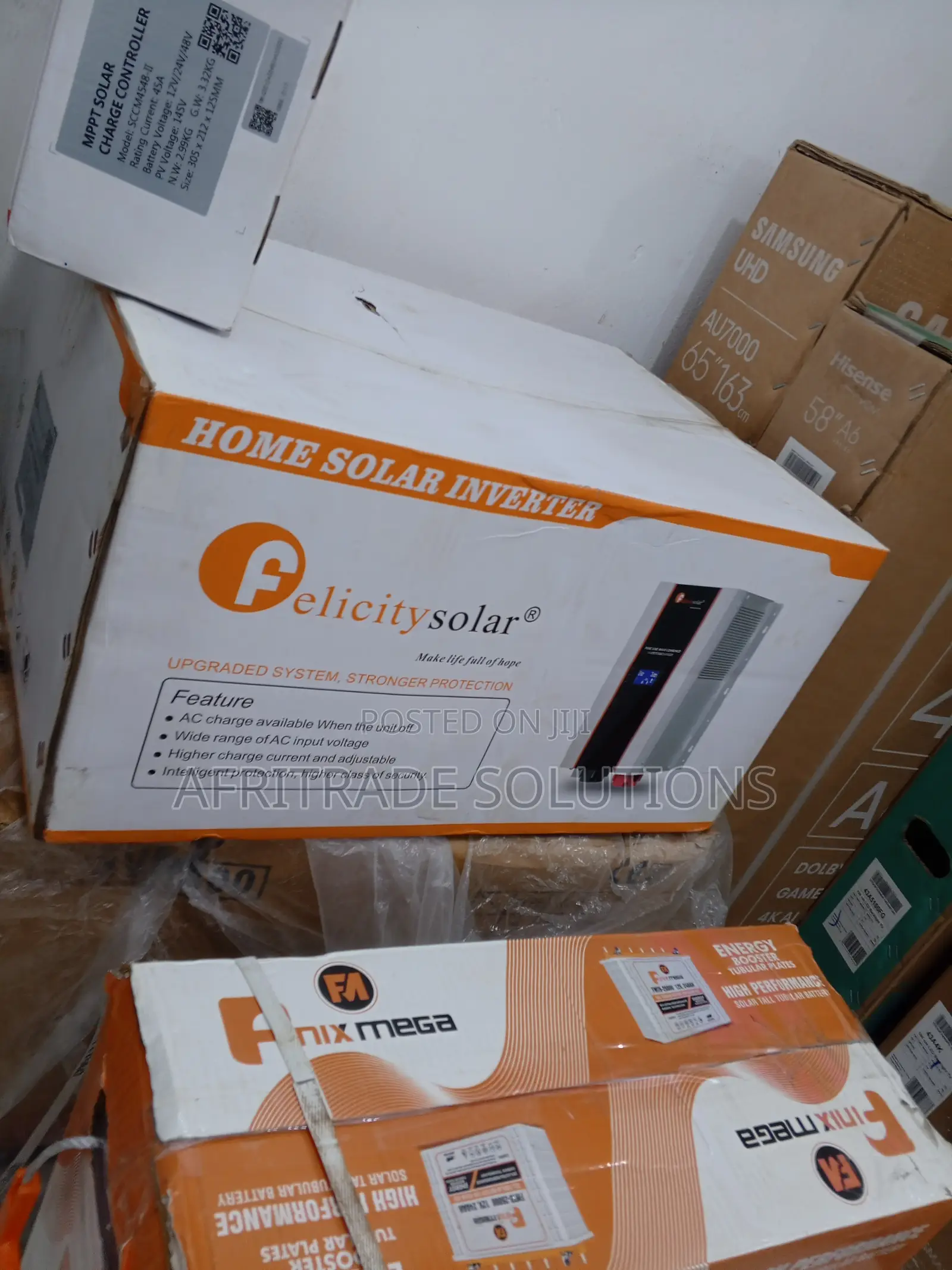 Felicity Solar 12v Inverter- AC Charge Available