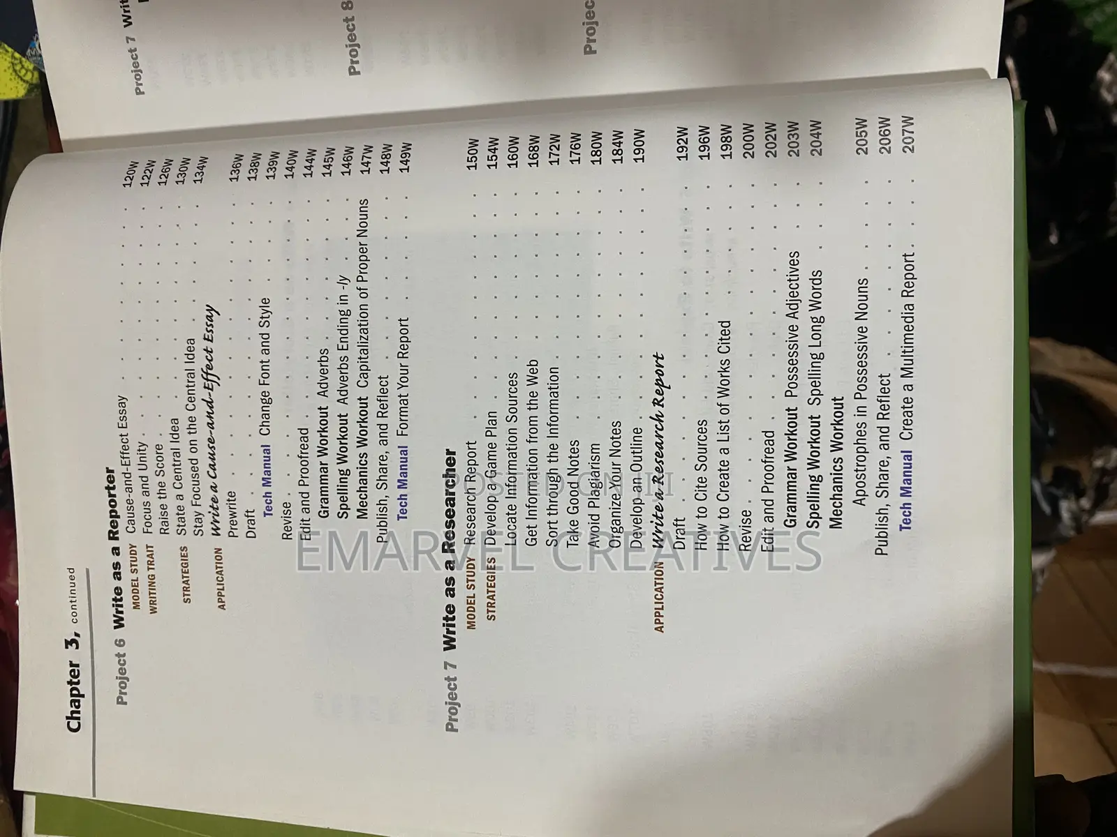 Writing Inside : Creative Writing Book