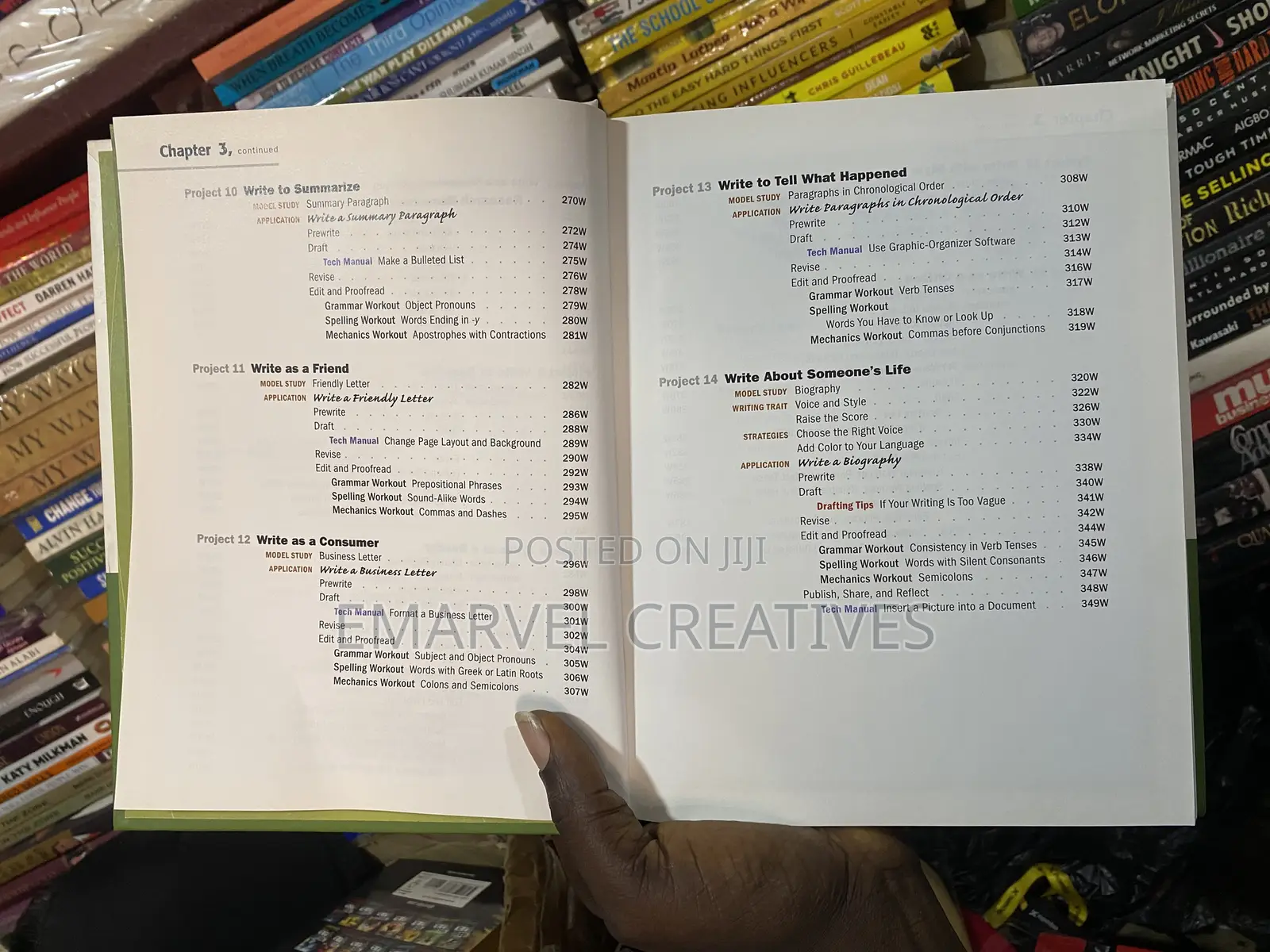 Writing Inside : Creative Writing Book