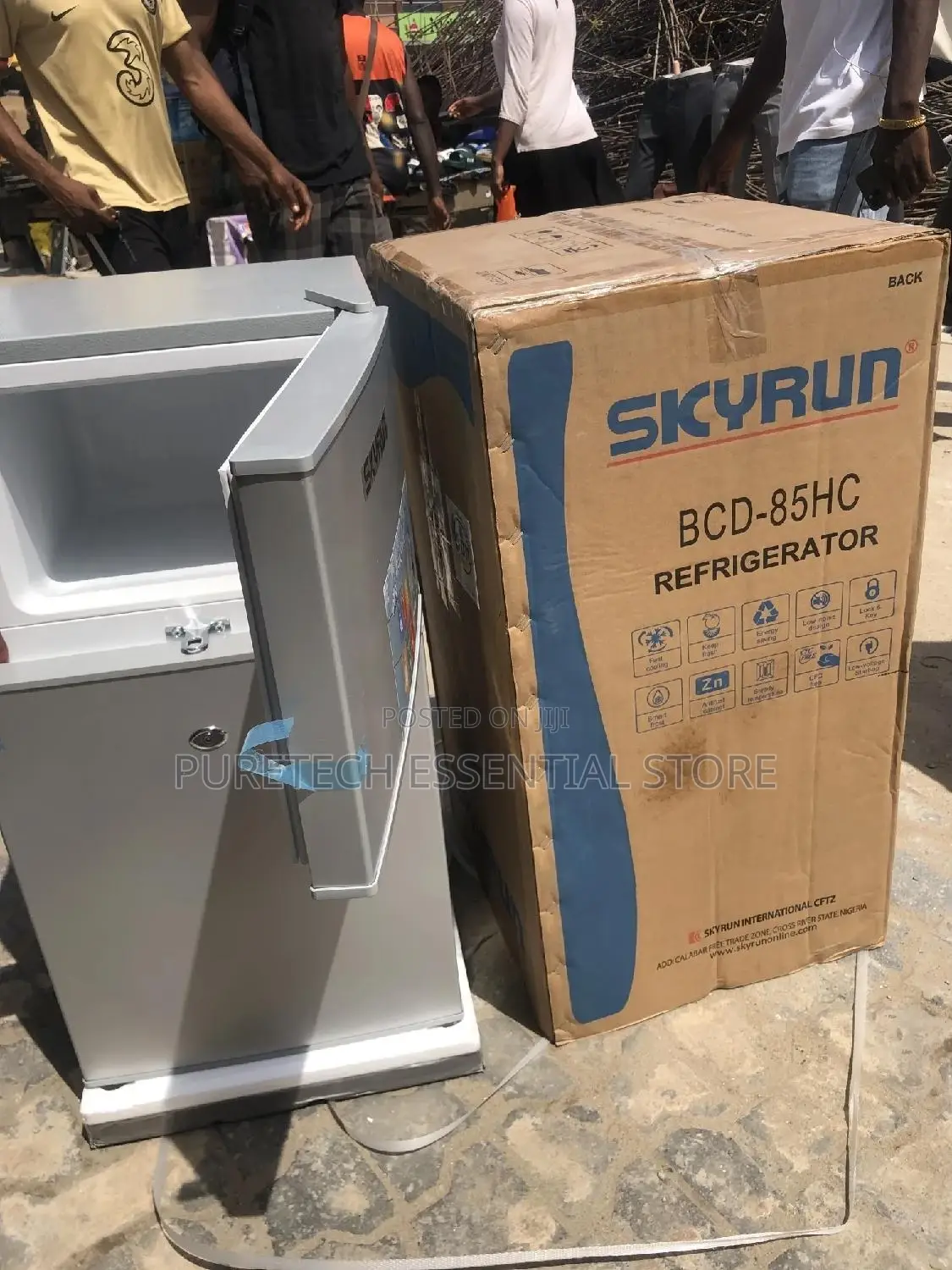 Skyrun Refrigerator Double Door 95liters