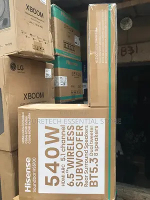 Hisense 540watt Soundbar With Wireless Subwoofer