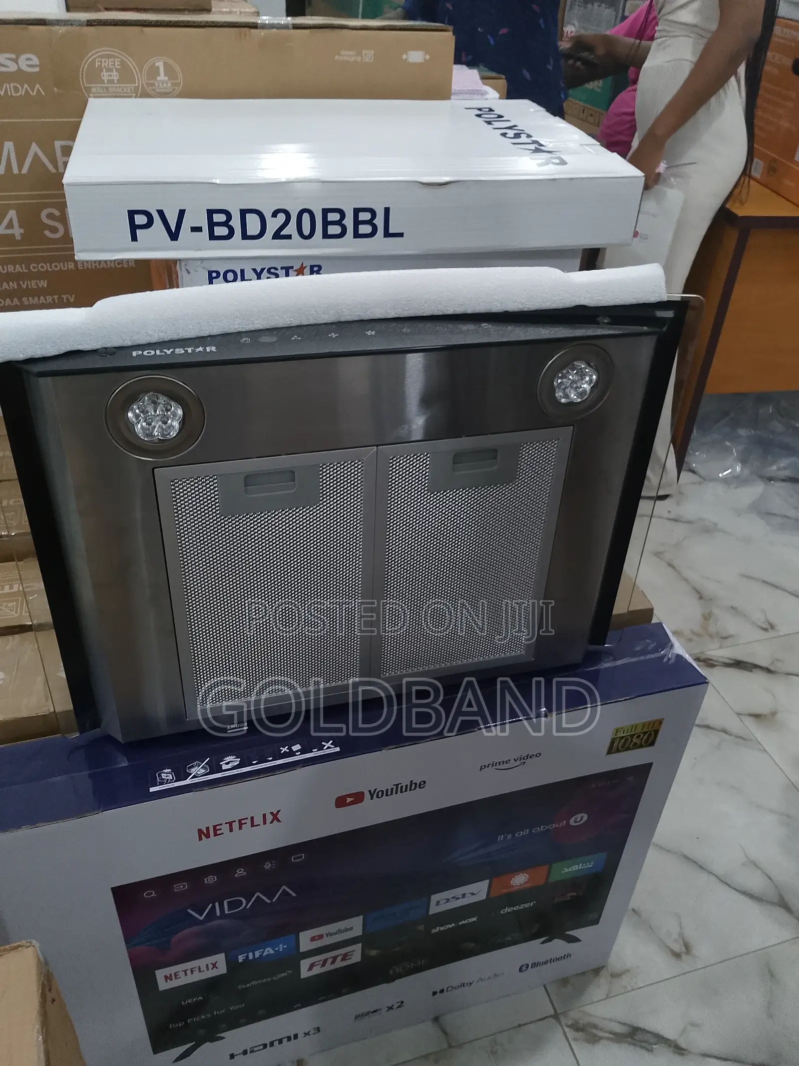 Premium Polystar Rangehood "Pv-6009bd"