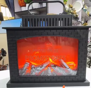 Led Fireplace Decor "House Shape" 17cmx13cm