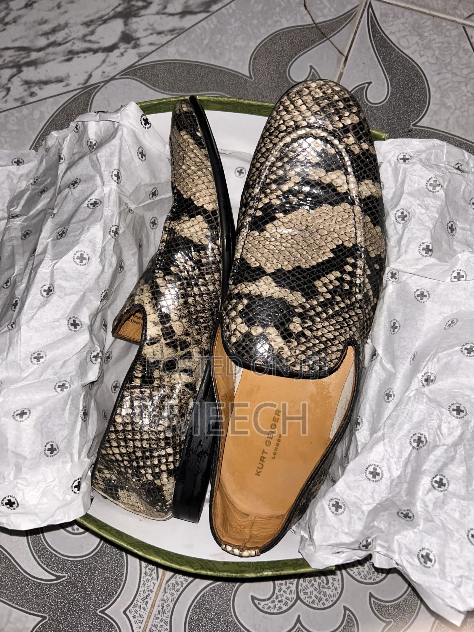 Kurt Geiger Snake Print