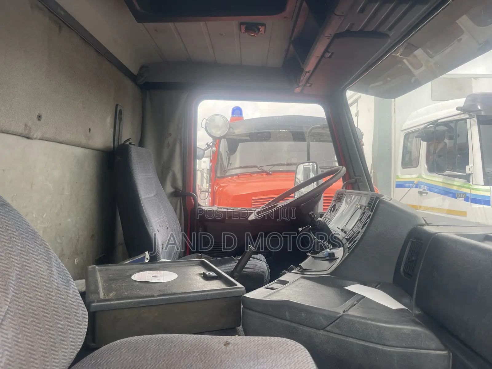 Super Clean Red Scania With Sound Engine
