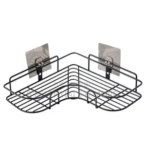 Bathroom / Toilet Corner Iron Shelf Rack