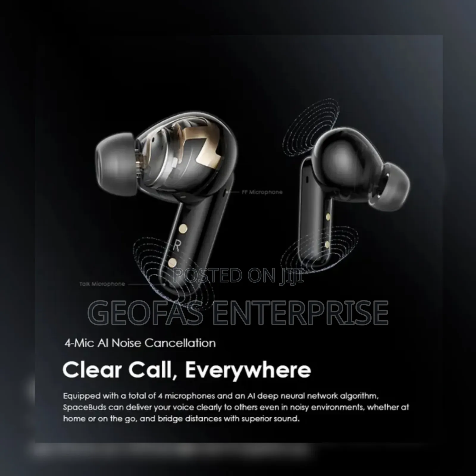 Oraimo Spacebuds Hybrid True Wireless Customized Earbuds