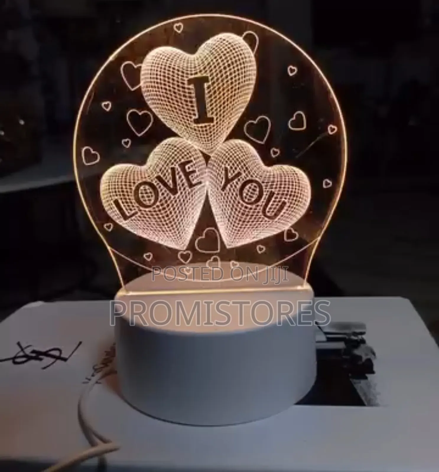 Generic Illusion 3d Acrylic Decorative Led Night Light
