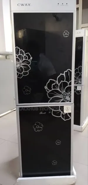 Cway Water Dispenser + Fridge - Ruby 3f 58b20hl Black
