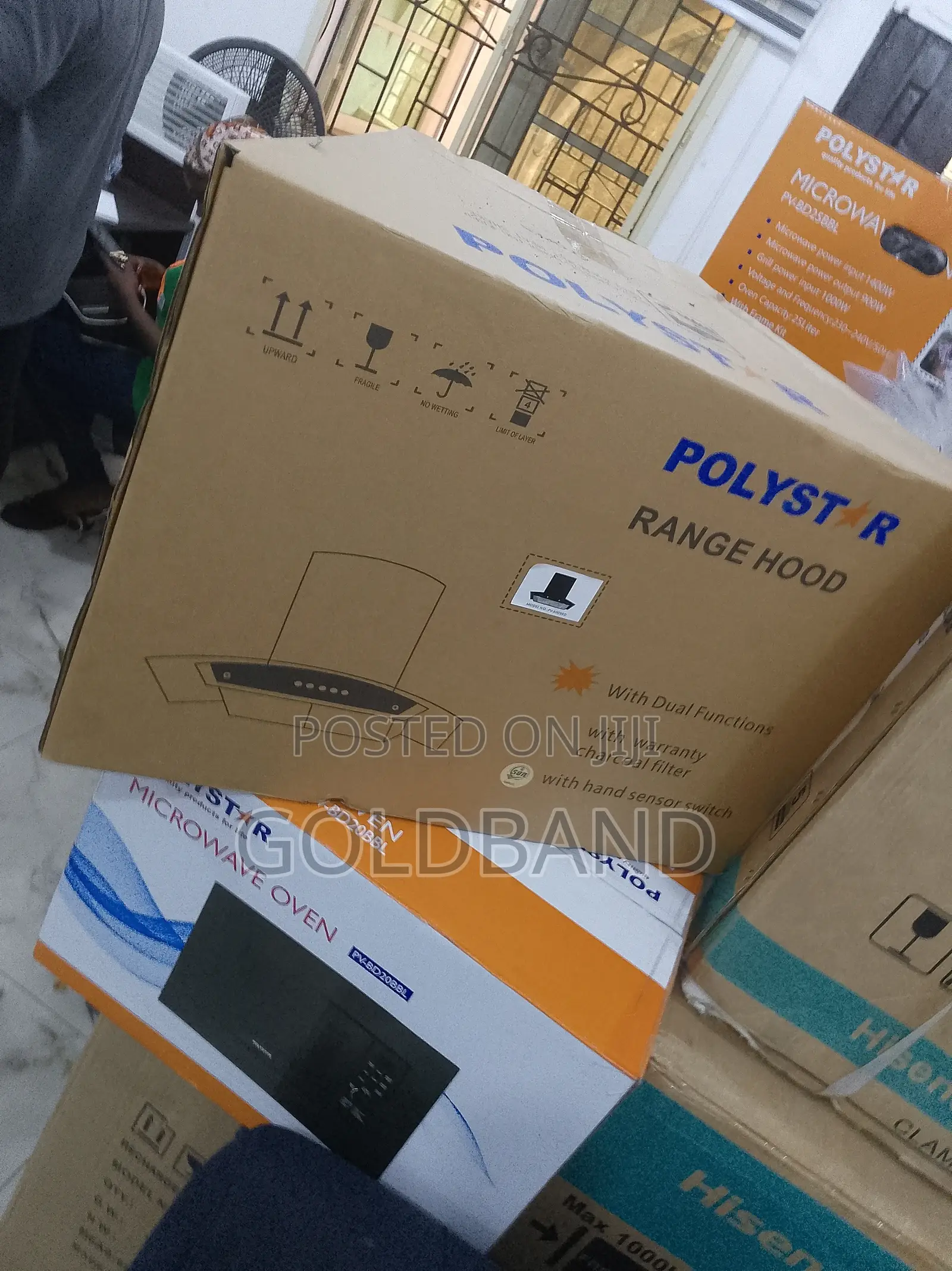 Modern Polystar Rangehood Pv-6009bd