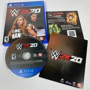 Playstation 4 Ps4 Game Cd Wwe 2K20 I