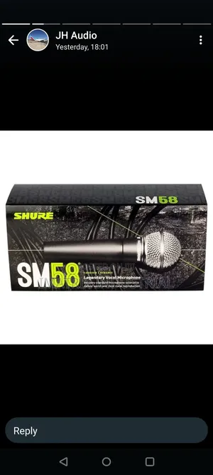 Sm58 Wired Microphone