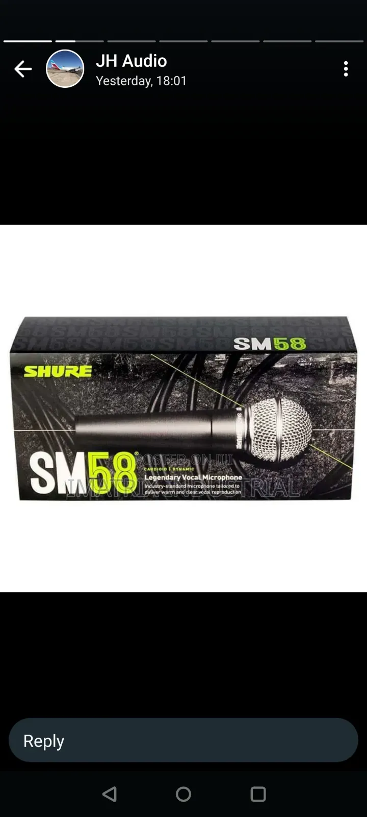Sm58 Wired Microphone
