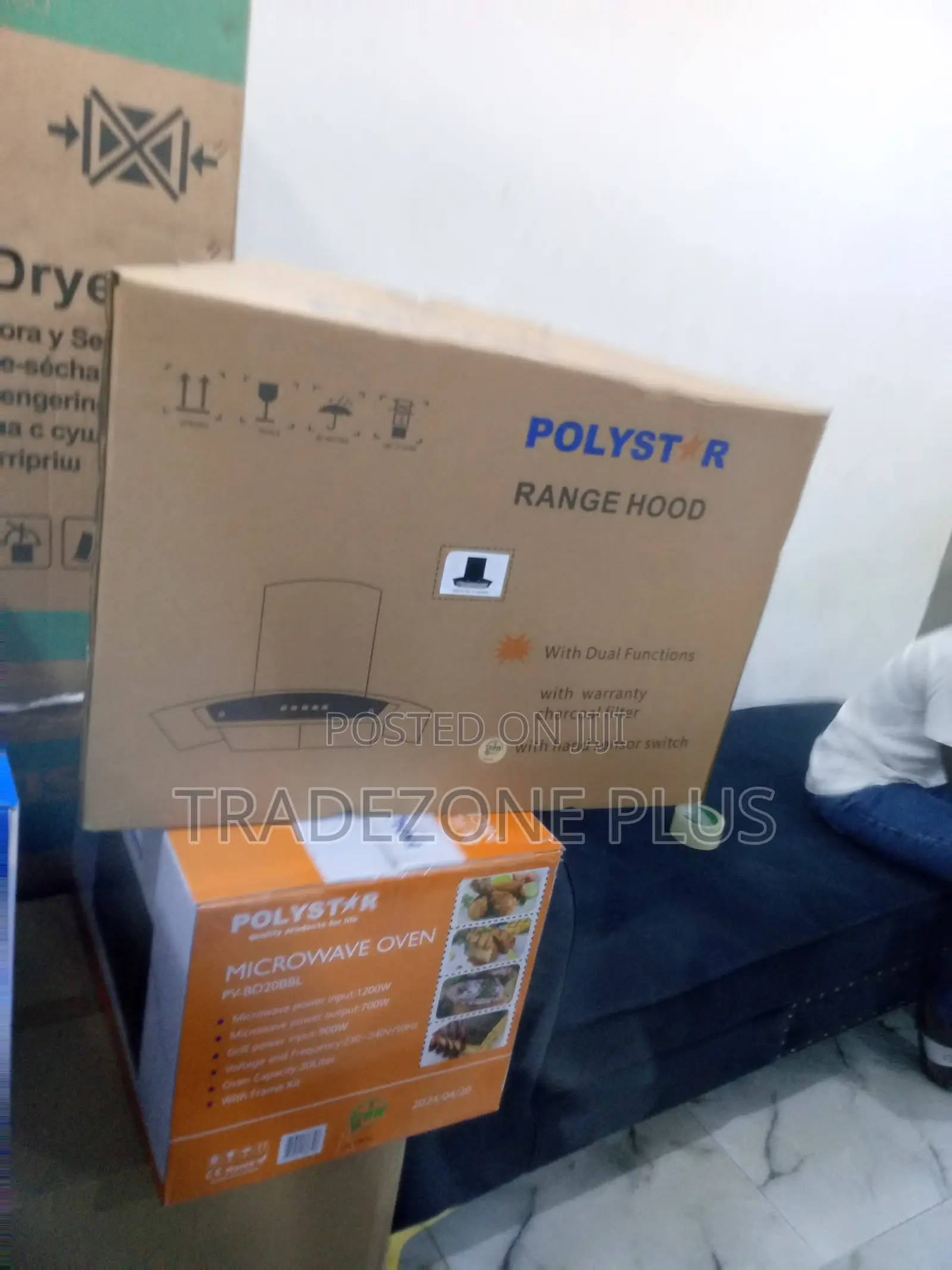 Unique Handwave Tempered Glass Hood