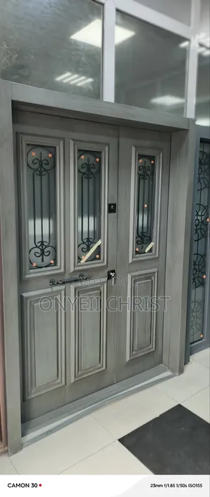 5ft Copper Door With Glass