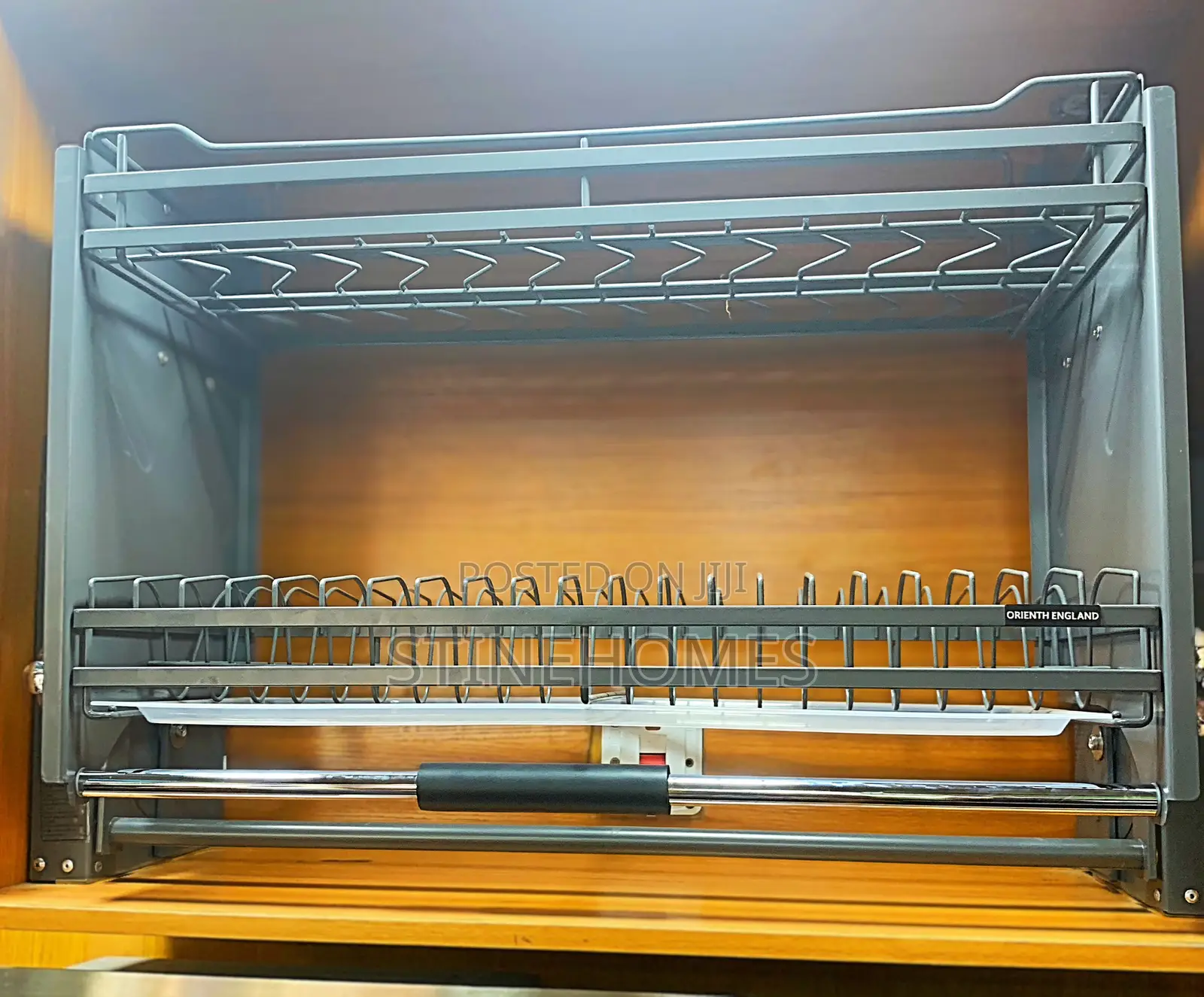 Elevator Pull Down Plate Rack