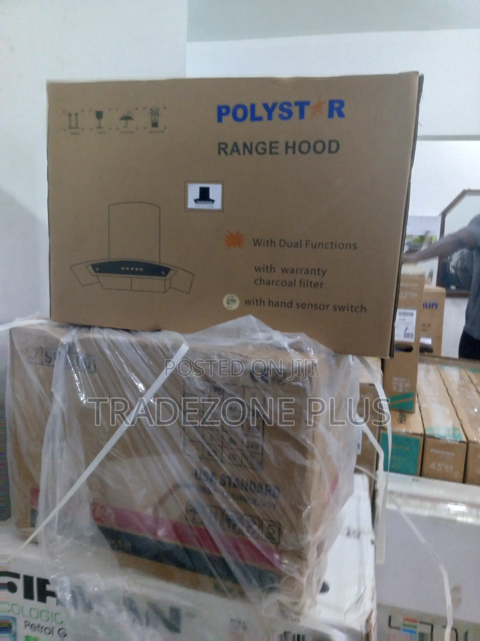 Unique Polystar 90cm Cooker Range Hood