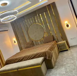 Luxury Bed Frame Bedside- 6X6