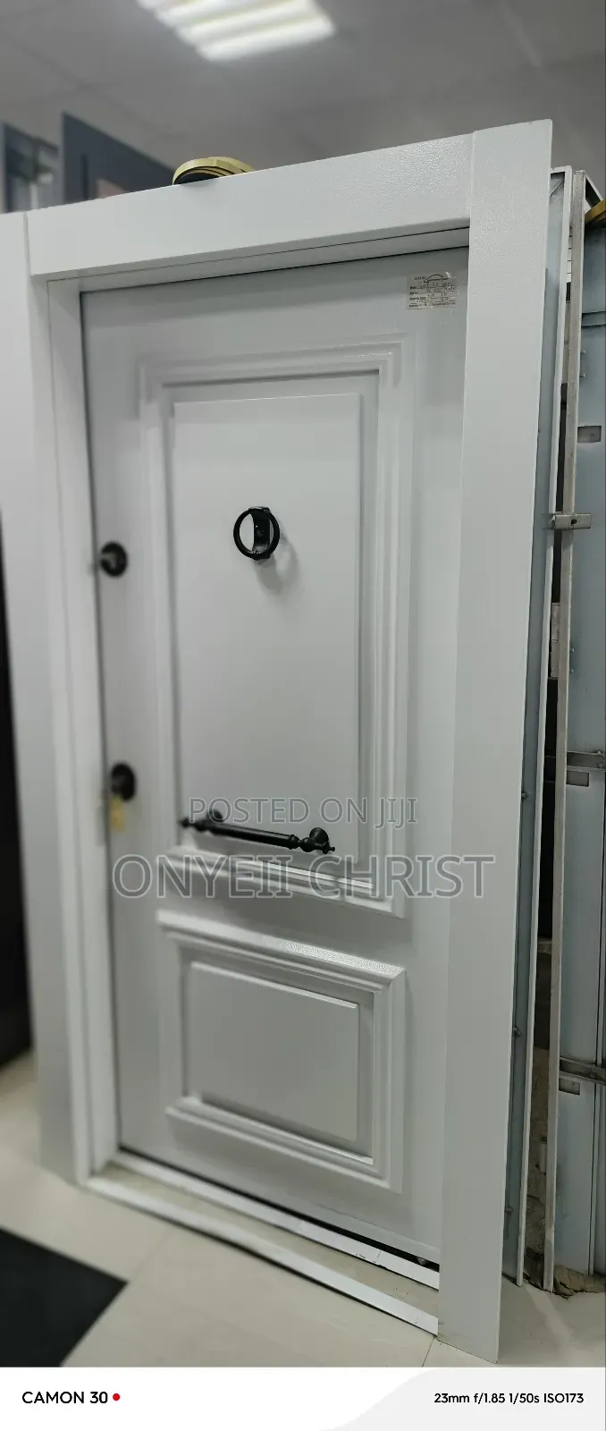 Copper White Door 9 Inches Frame