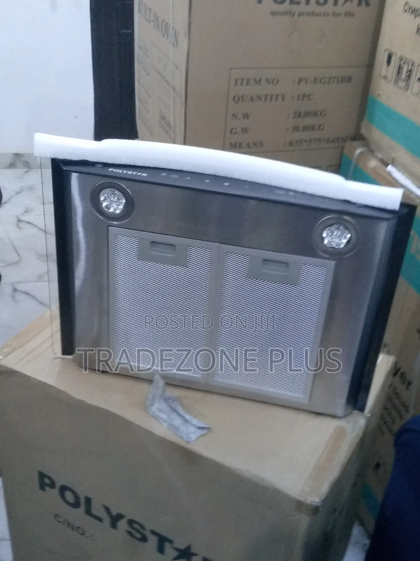 Unique Polystar 90cm Digital Display Cooker Range Hood