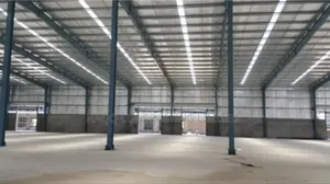 Warehouse Structural Shed Fabrication With Aluminium Wall
