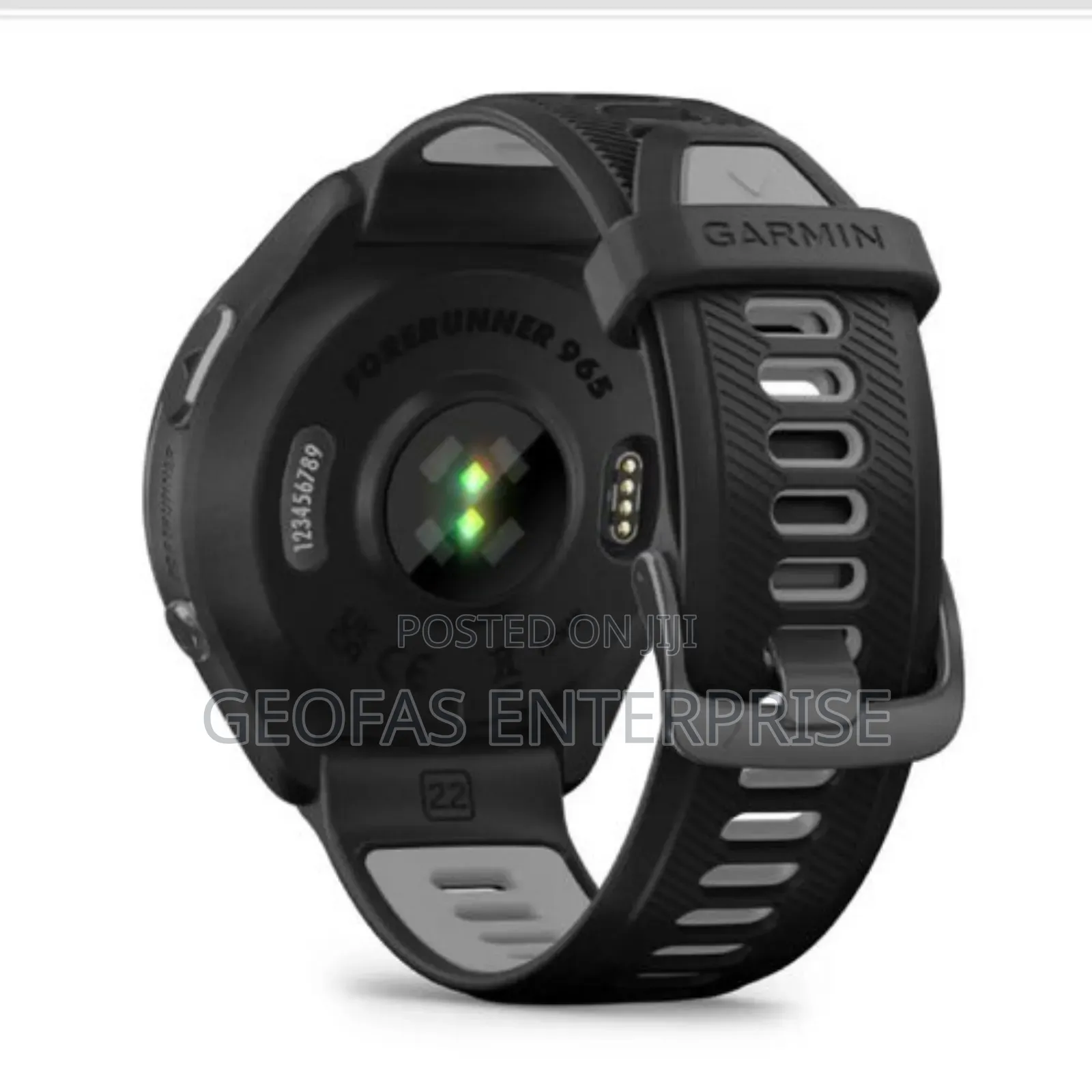 Garmin Forerunner 965 Carbon Gray Titanium Bezel Black Case