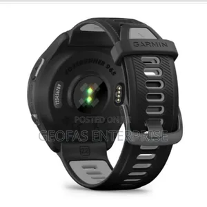 Garmin Forerunner 965 Carbon Gray Titanium Bezel Black Case