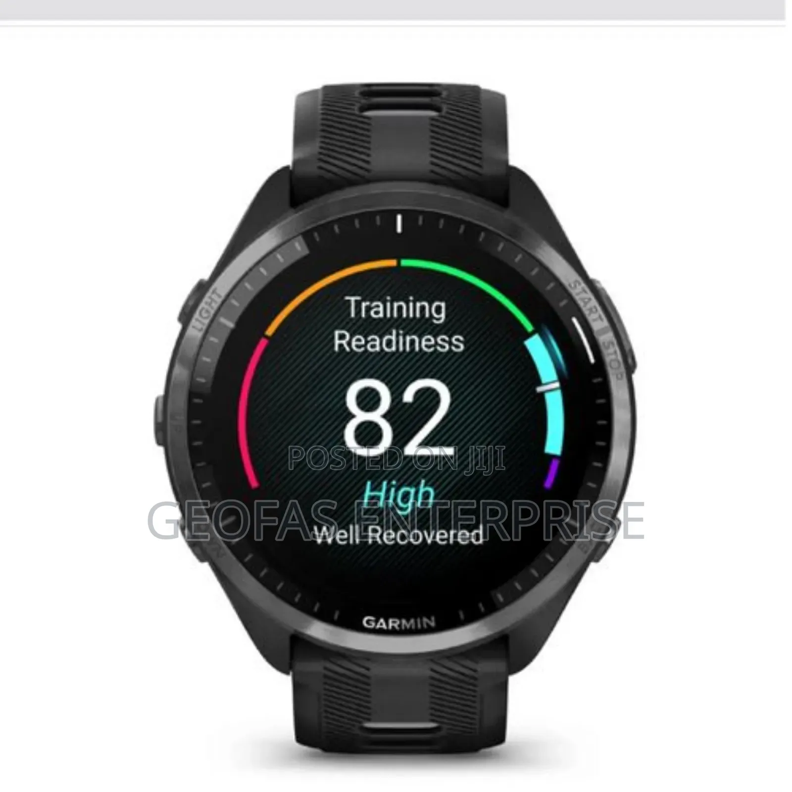 Garmin Forerunner 965 Carbon Gray Titanium Bezel Black Case