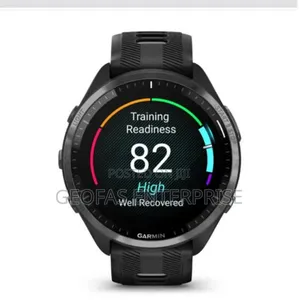 Garmin Forerunner 965 Carbon Gray Titanium Bezel Black Case